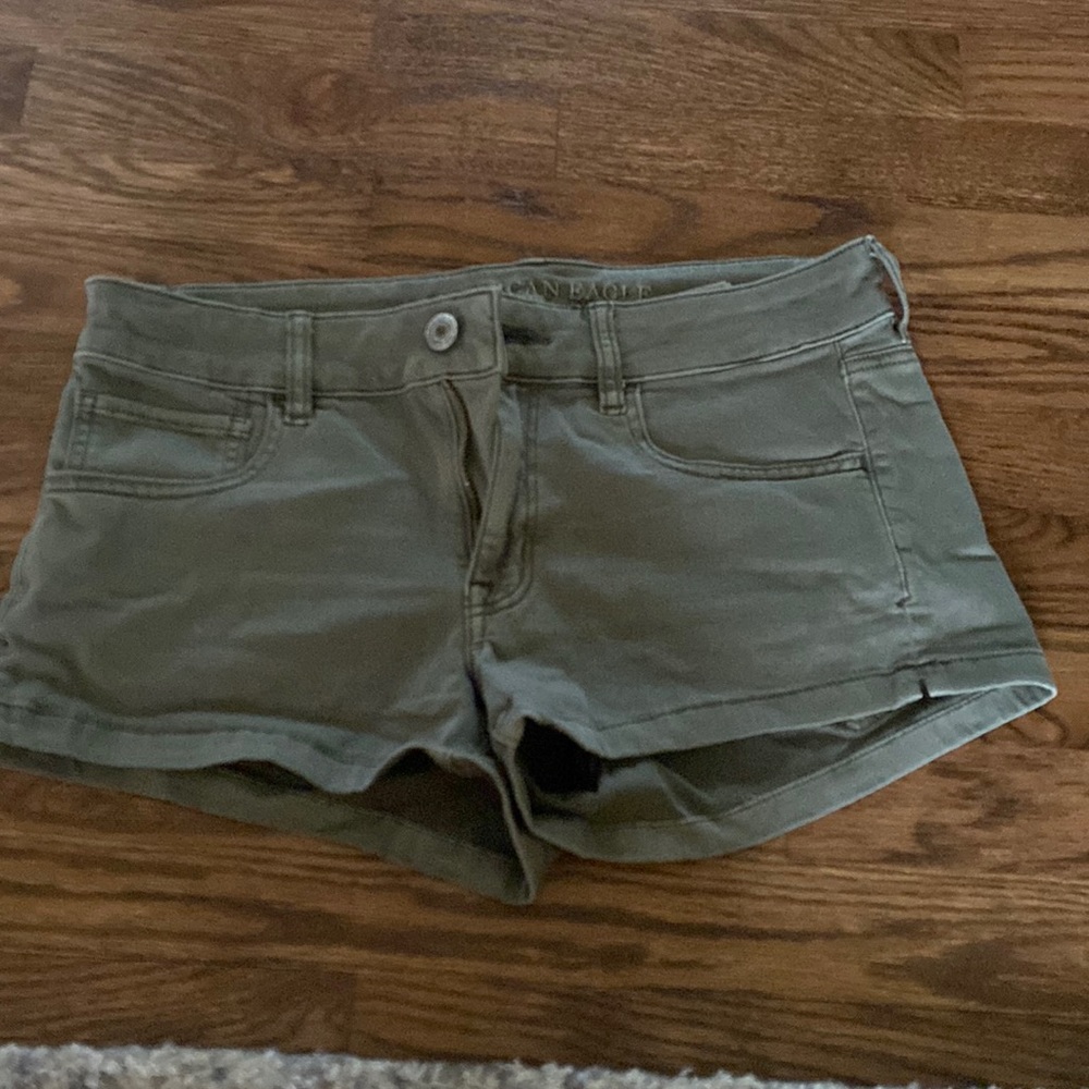 Green AE shorts